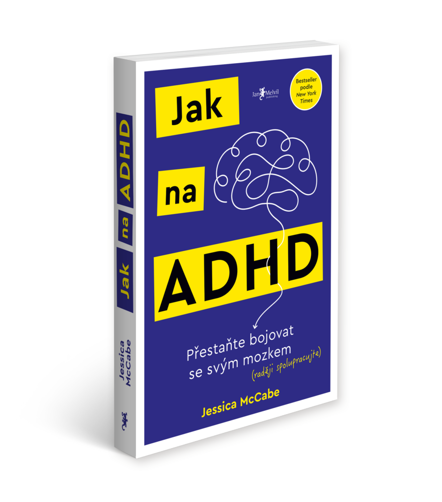 Jak na ADHD_obalka 3D Jak na ADHD - Jessica McCabe